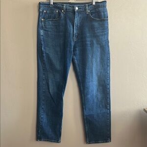 Levi’s Classic Dark Blue Denim Jeans. Size 36X 32.